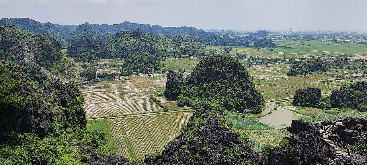 View over Ninh Binh from Mua Cave, part of a 5-day northern Vietnam trip