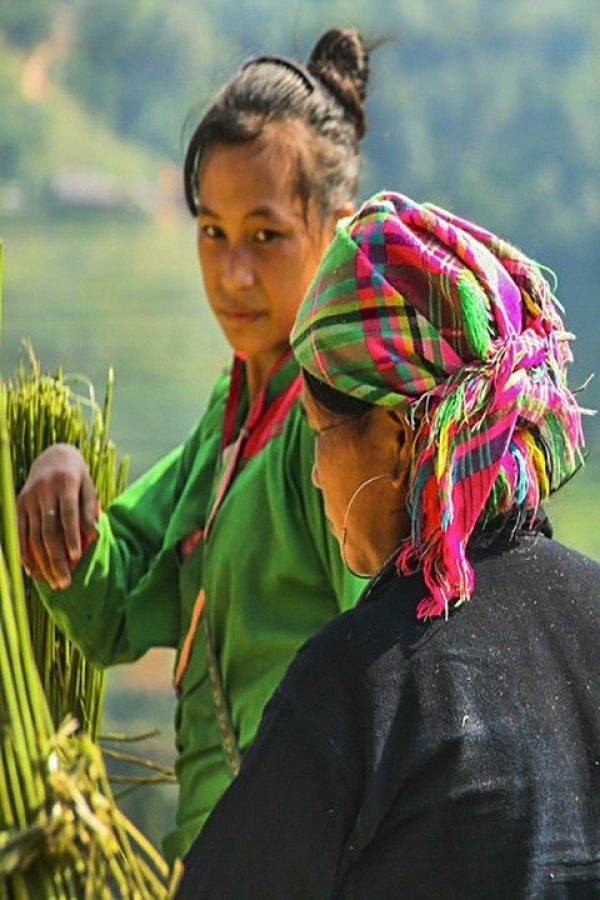 Hmong tribal in Sapa, Vietnam