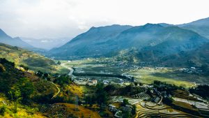 The View Of Rice Terraced Fields In Lao Chai And Ta Van Village