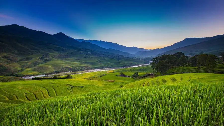 Muong Hoa Valley, Look From Giang Ta Chai Village