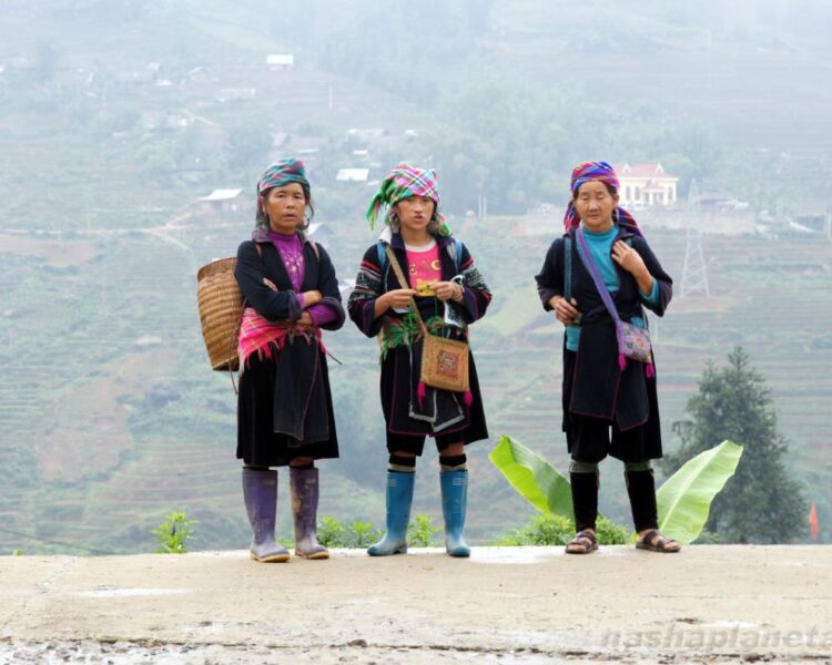 Hmong People In Villages