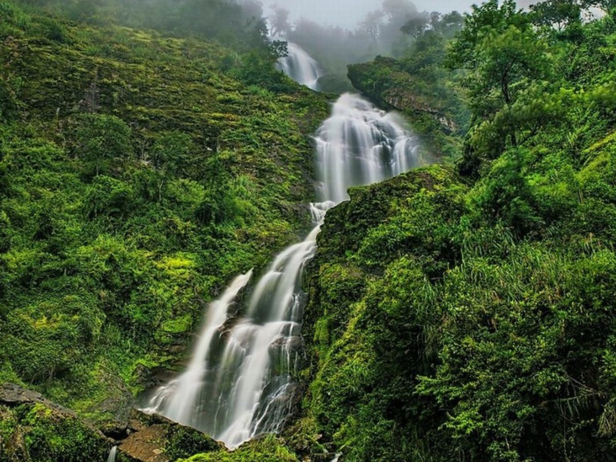 Waterfalls And Traditional Villages Rice Fields 15