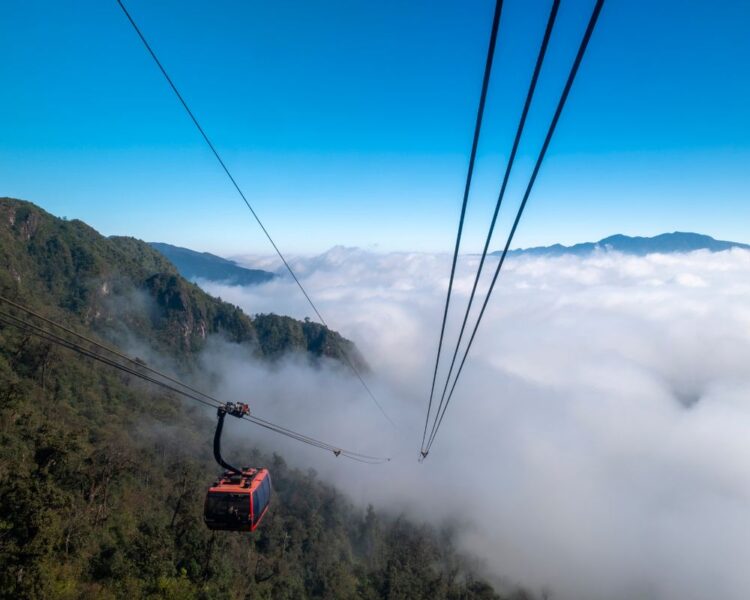 Fansipan By Cable Car To The Cloud