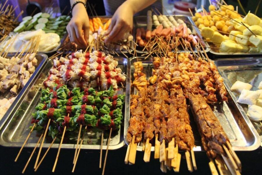 Grilled Food In Sapa