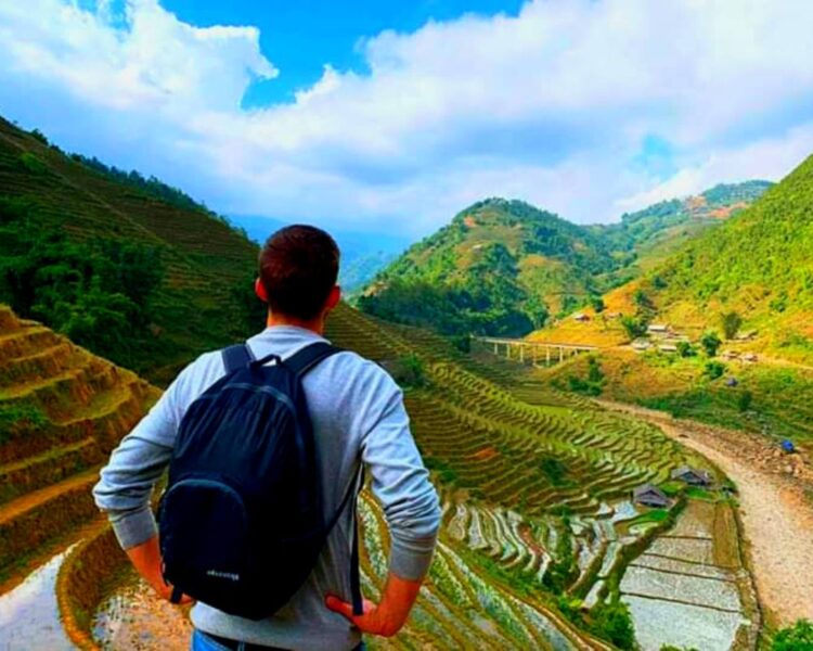 Sapa Best View To Rice Fields