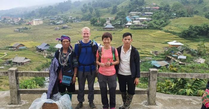 Sapa trekking with our amazing guides
