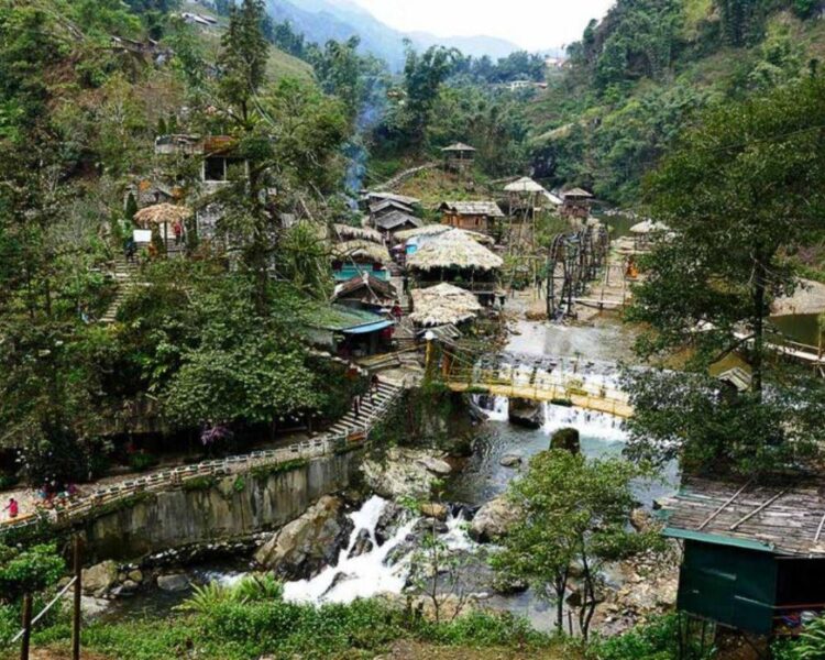 Trekking Fansipan Along The Road Of Cat Cat Village