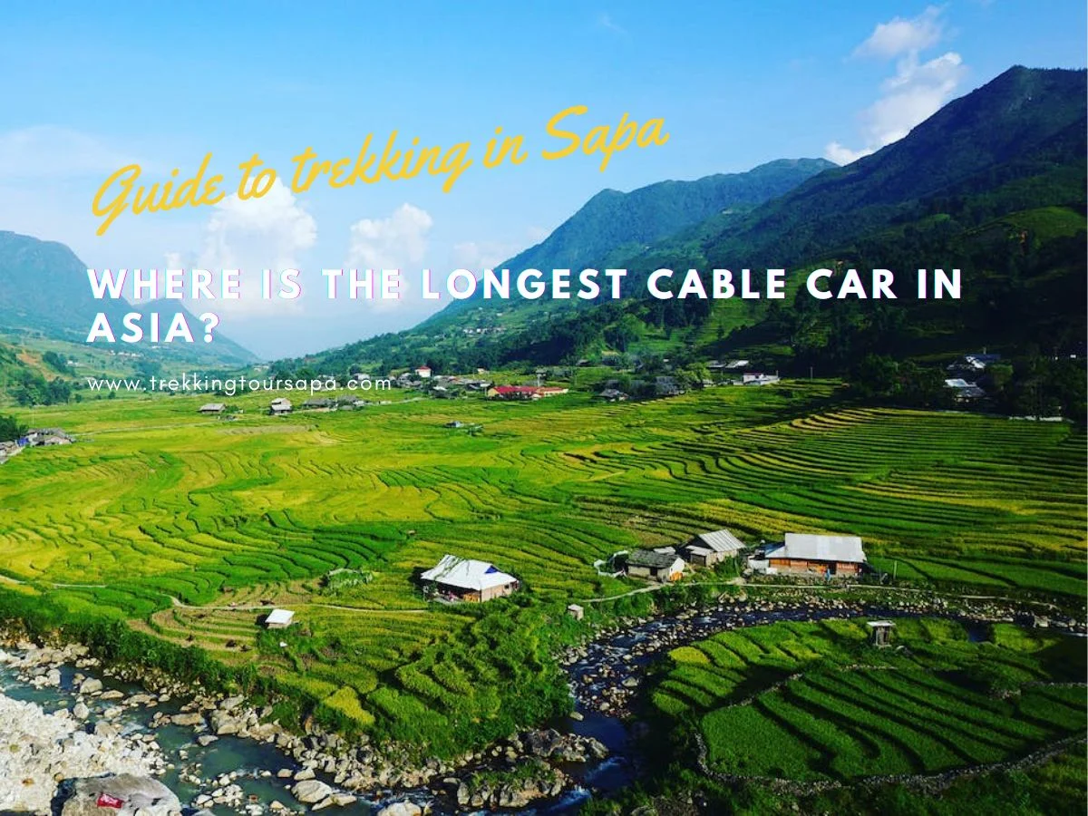 where is the longest cable car in asia