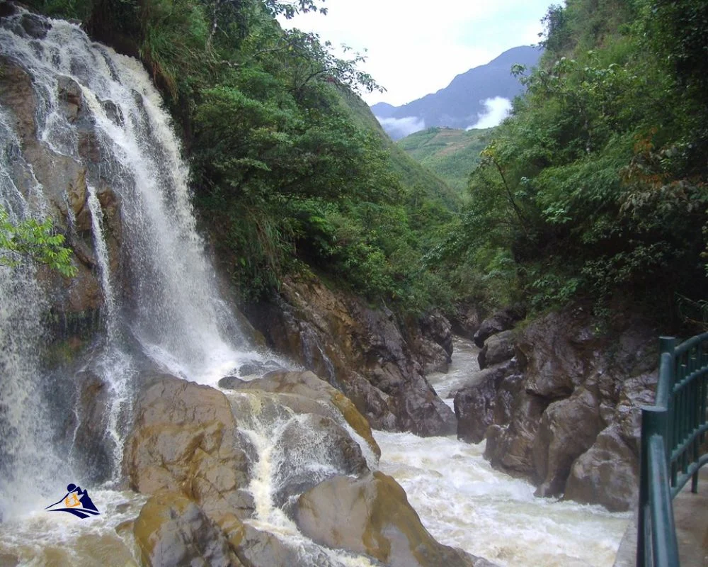 Cat Cat Waterfall