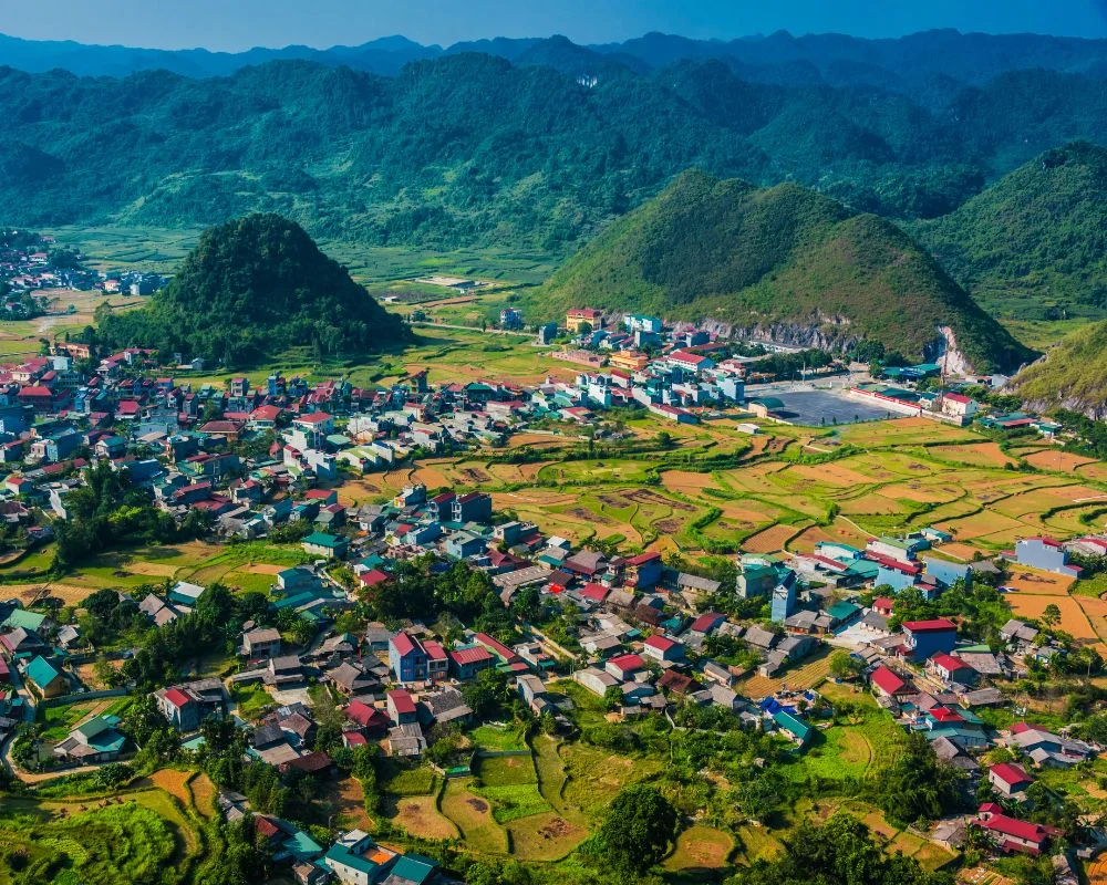 Ha Giang Looked From Above