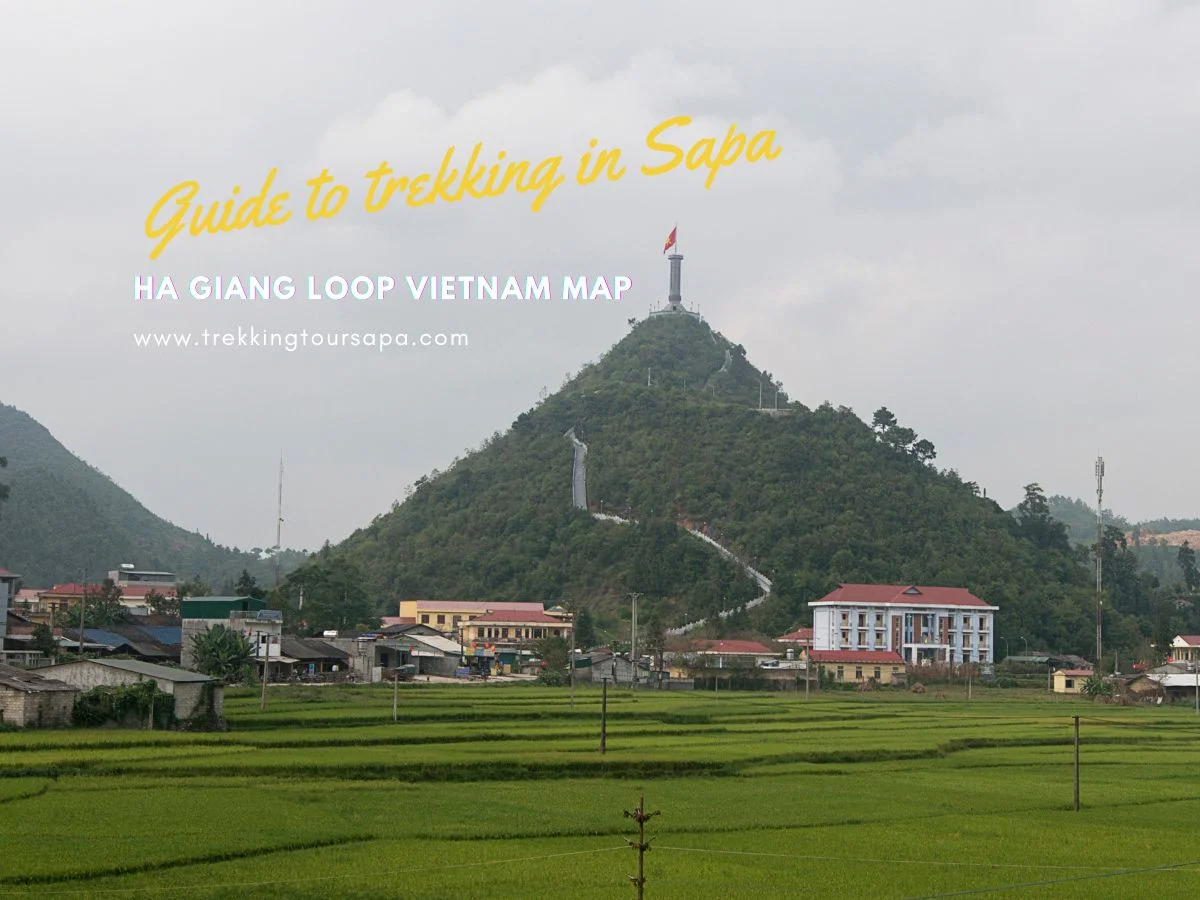 ha giang loop vietnam map
