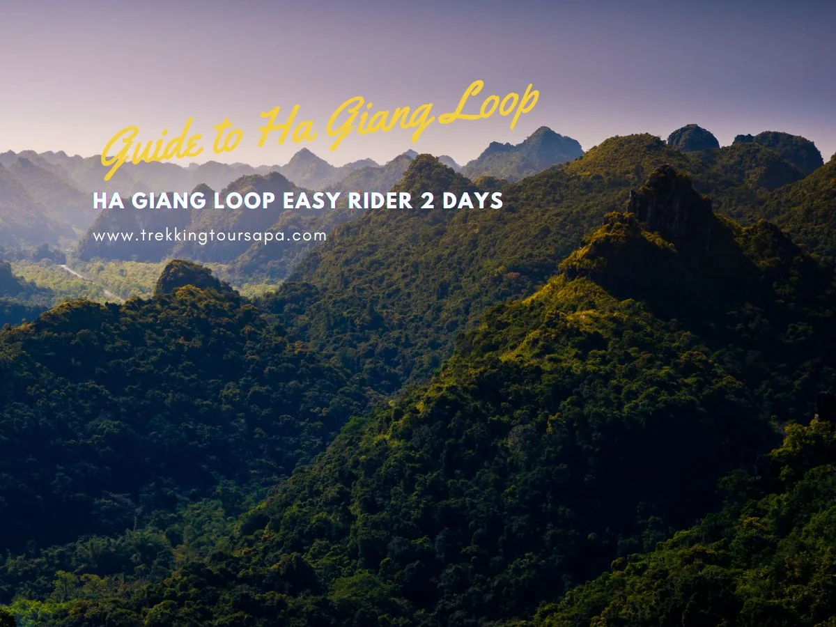 ha giang loop easy rider 2 days