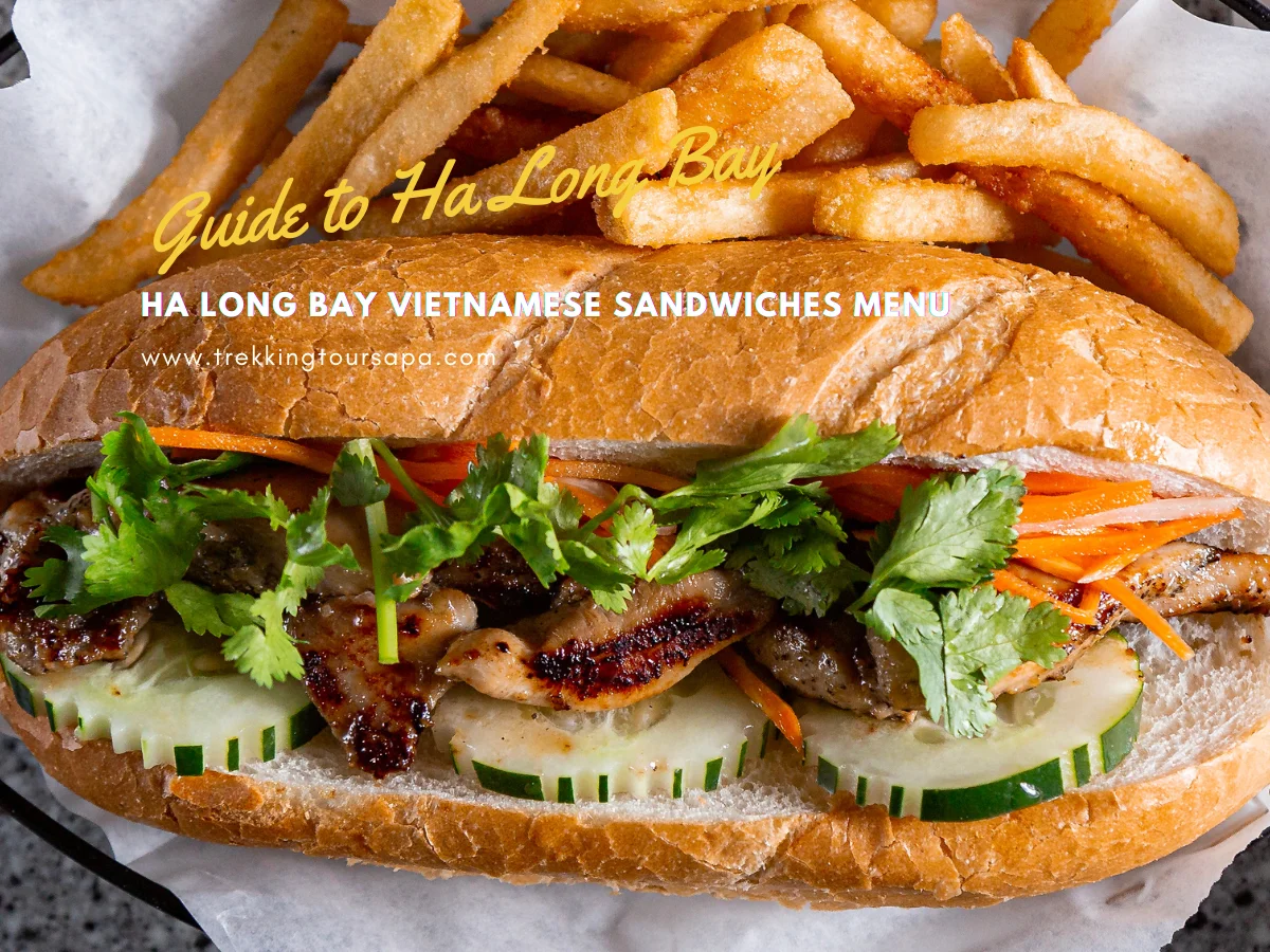 ha long bay vietnamese sandwiches menu