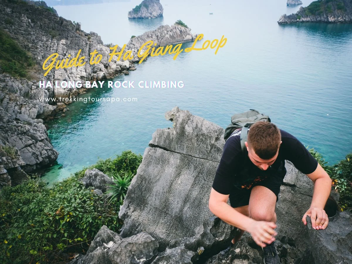 ha long bay rock climbing