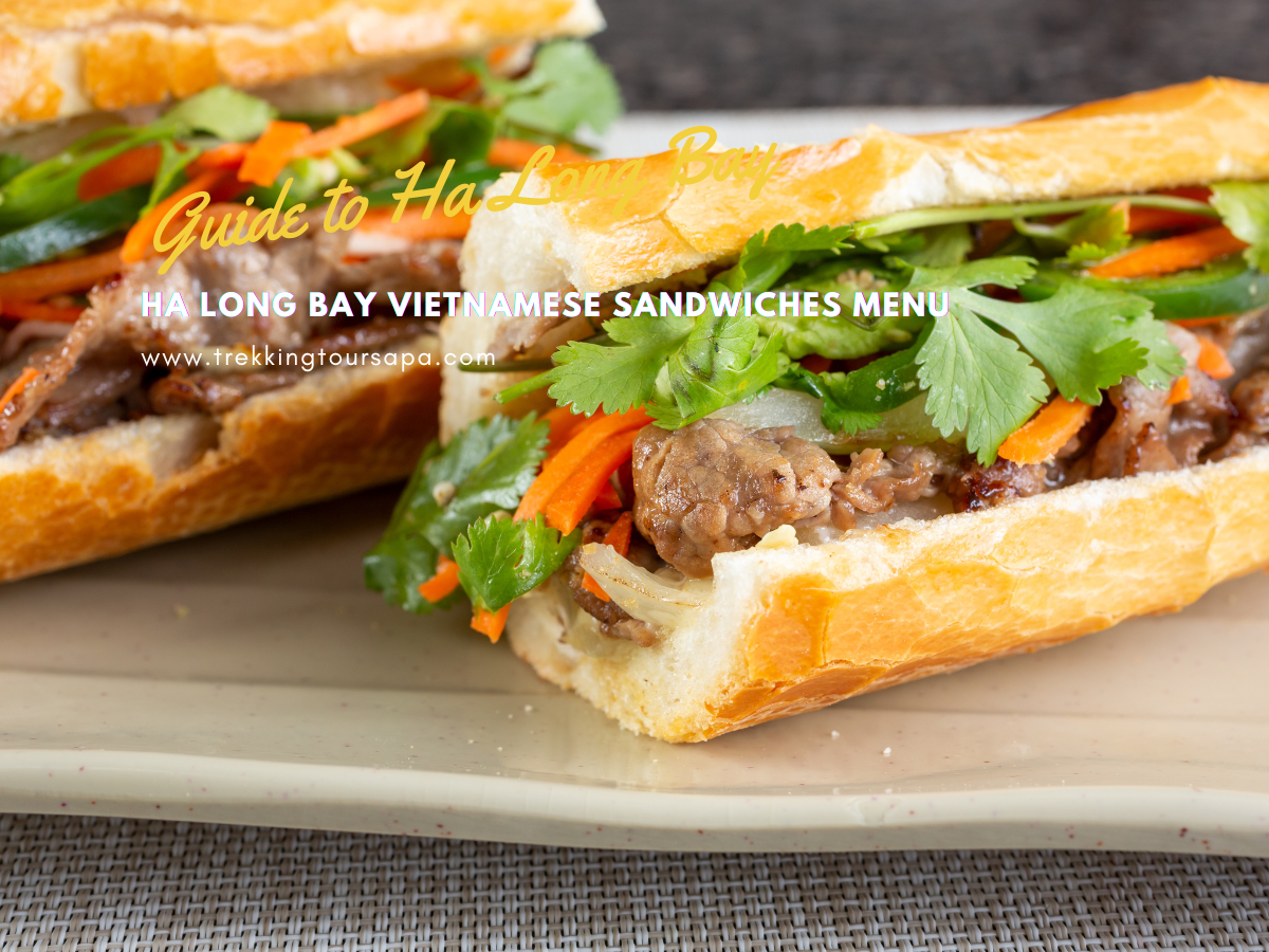 ha long bay vietnamese sandwiches menu