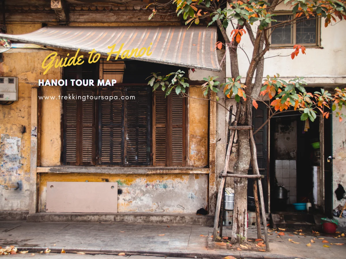 hanoi tour map